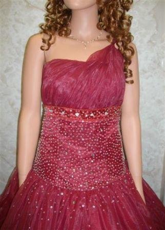 one shoulder prom dress